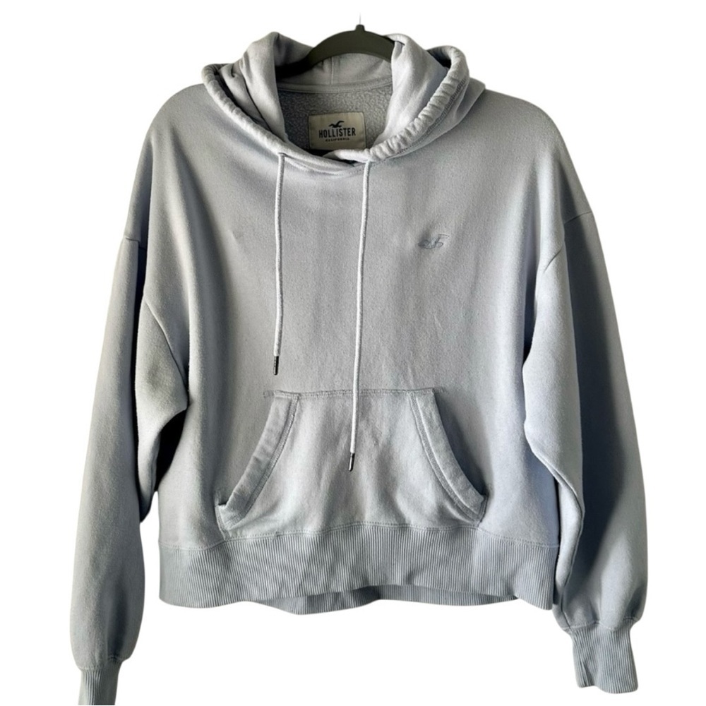 Hollister Hoodie Pullover Women’s Blue Size XS